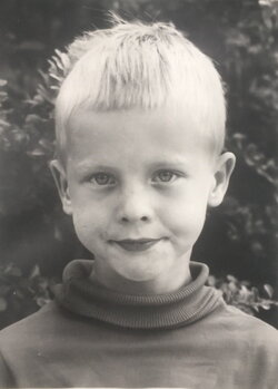 Kenneth Sørensen as a child Kenneth Sørensen as a child