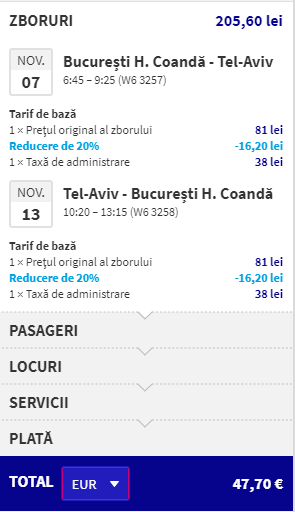 Zboruri Spre Tel Aviv Din Bucuresti Iasi Sibiu De La 28 Euro Pe Sens Calatorul Multumit