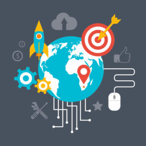 Technical image representing integration and job cost integration