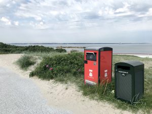 Smart skraldespande i Helsingborg