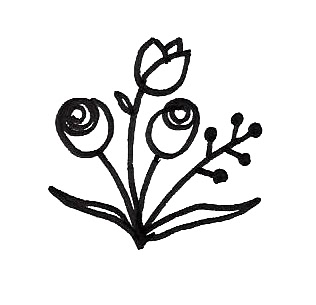 Easy Flower Bouquet Drawing Step By Step Tutorial It'll will look like this: easy flower bouquet drawing step by