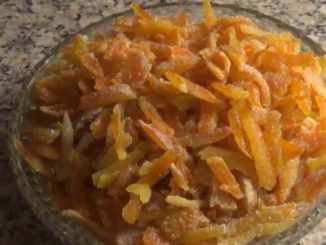 цукаты из апельсиновых корок быстрый рецепт