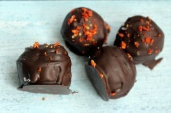 Goji Berry & Sea Salt Chocolate Truffles