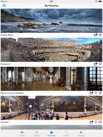 Quelle application Panorama pour mon iPad Air ? 4 Application DMD Panorama