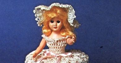 Crochet Toilet Roll Covers – Doll Crochet Toilet Roll Covers – Doll