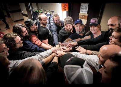Reality bending Houston green screen photo booths Zac Brown Band.