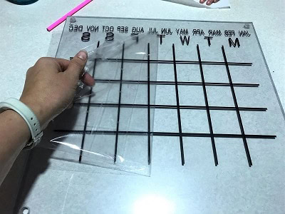 Transfering vinyl of the FREE SVG file and instructions