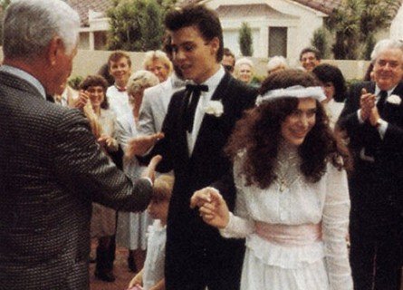 johnny Depp and Lori Allison wedding