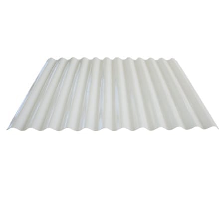 Corrugated Fibre Sheeting Fibreglass in Corrugated profile