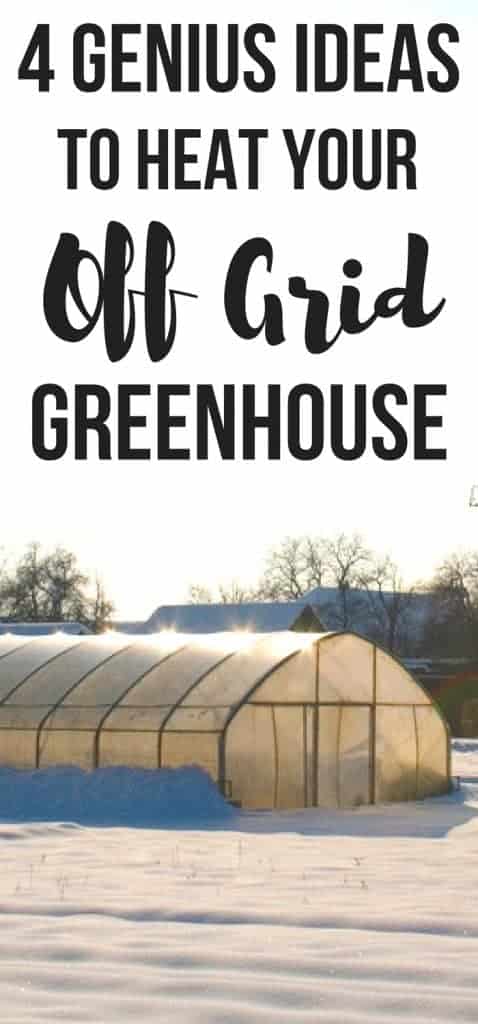 Wondering how to heat a greenhouse in winter? Here's 4 easy but genius ideas to heat a greenhouse without electricity! You can even heat a greenhouse with compost!