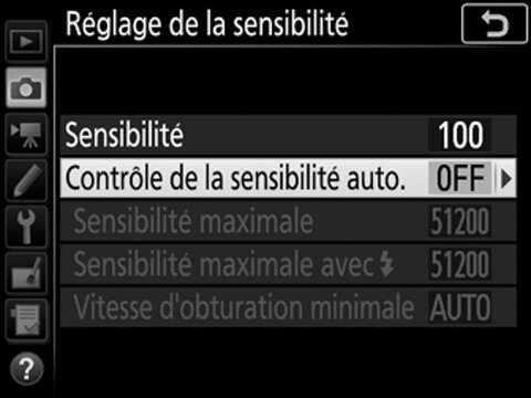 Appliquer la bonne sensibilité ISO 6 Appliquer la bonne sensibilité ISO 5