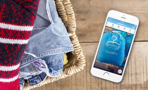 laundry mobile apps design