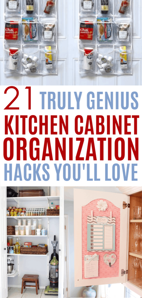 kitchen cabinet organization hacks everyone needs to try