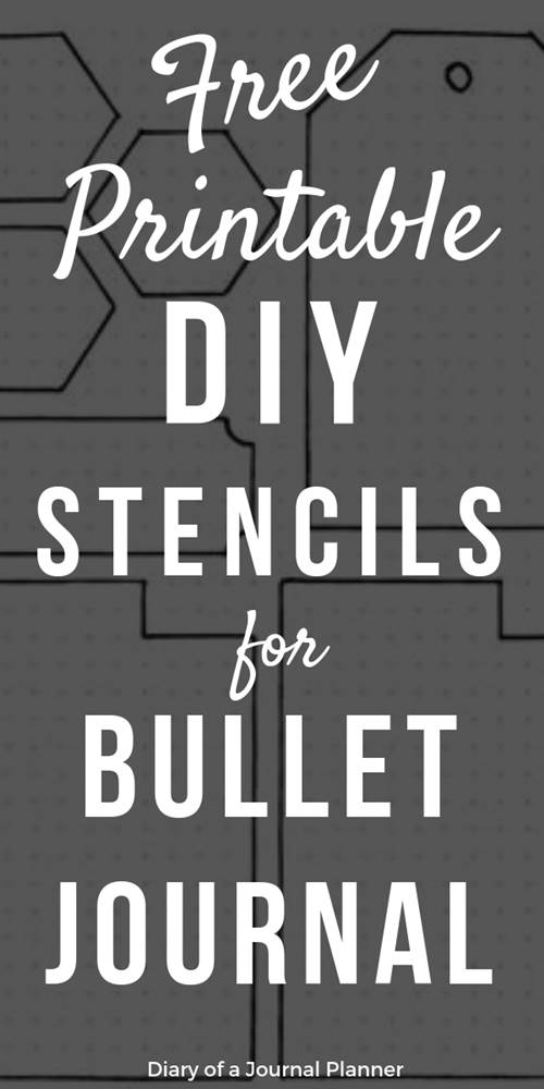 Bullet Journal Stencil Diy Tutorial These provide edges and shapes for tracing, as well as this basic starter set is all you need to trace, draw, and decorate your own ideas into your bullet journal. bullet journal stencil diy tutorial