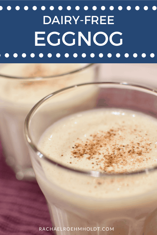 Dairy Free Eggnog Vegan Rachael Roehmholdt