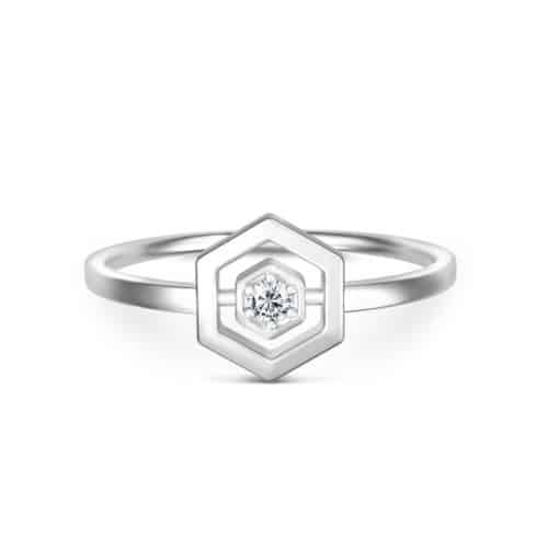 cincin solitare hex cincin solitare hex
