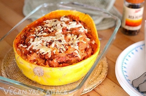Pizza Stuffed Spaghetti Squash