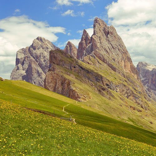viaggio trekking gardena