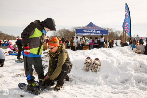 Help Kids in Maine Enjoy Winter! Donate Snowshoes to the WinterKids Snowshoe Drive. WK Welcome to Winter Festival 279-WJF