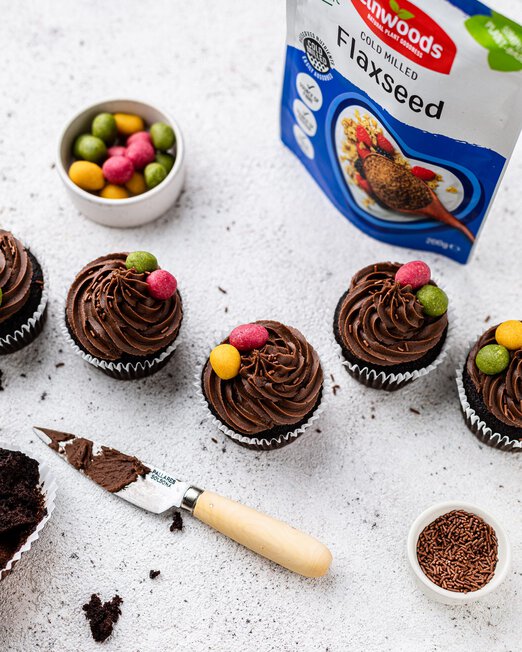 Chocolate Easter Cupcakes