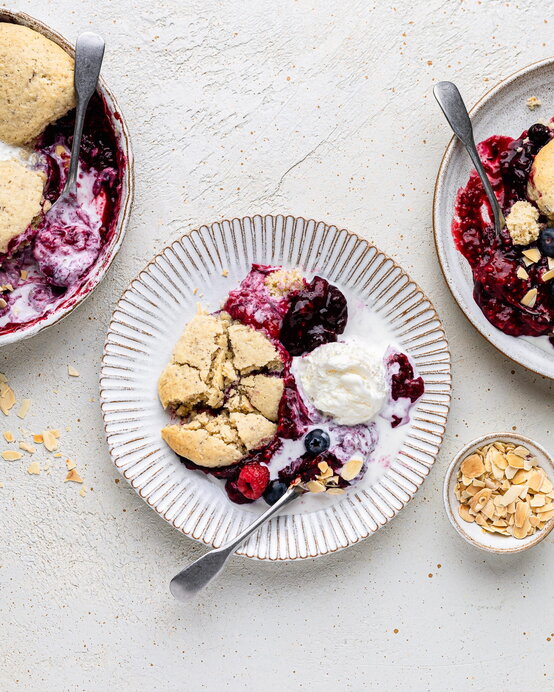 Mixed Berry Cobbler