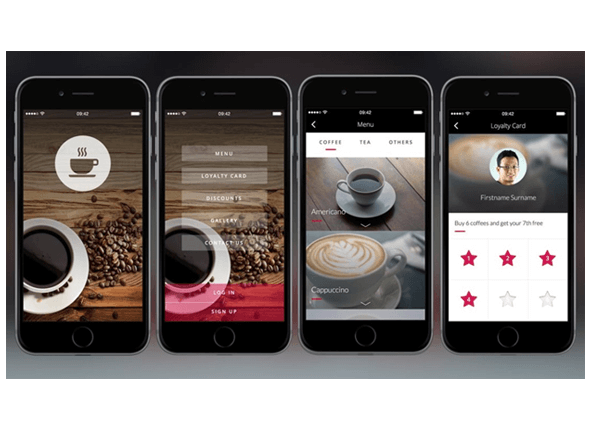 coffee shop mobile app development