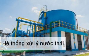 Một hệ thống xử lý nước thải