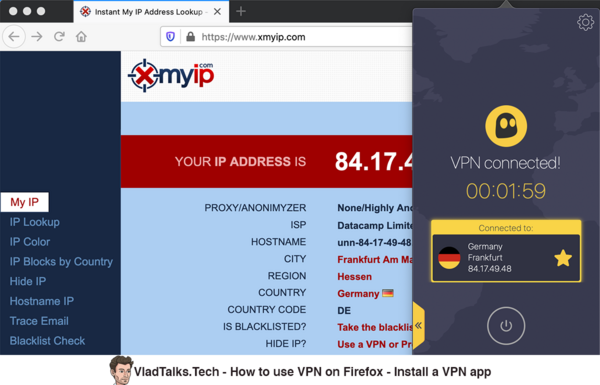 How to use a VPN on Firefox. The story of a fox fur. 12 How to use a VPN on Firefox - Install a VPN app