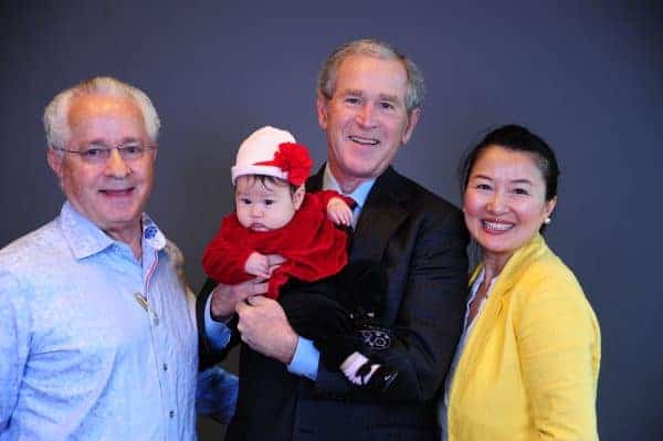 George W. Bush on the Red Carpet Denver red carpet photography with George W. Bush