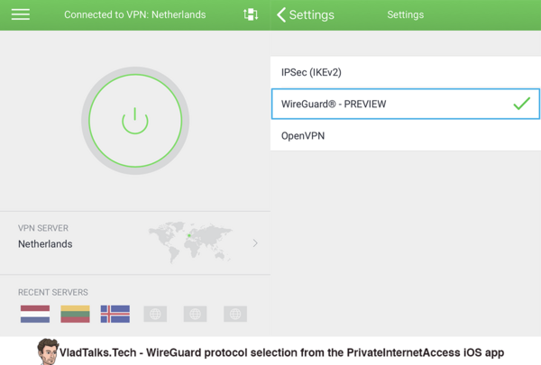 What is WireGuard and why it may be your new VPN friend 12 Use VPN client apps to set up WireGuard - PIA iOS app