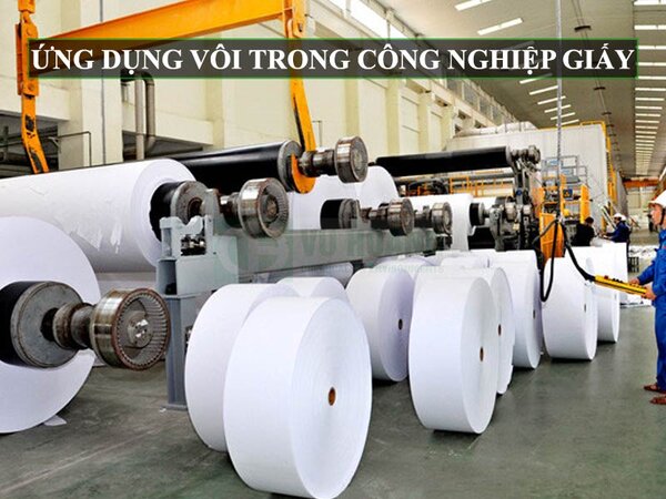 Ứng dụng vôi bột Ca(OH)2 trong công nghiệp giấy