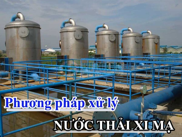 Phương pháp xử lý nước thải xi mạ