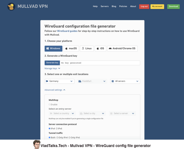 What is WireGuard and why it may be your new VPN friend 17 WireGuard config file generator - Mullvad VPN