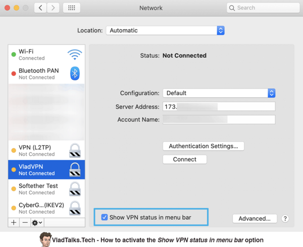 How to turn off VPN on Mac in less than 10 seconds 12 How to activate the Show VPN status in menu bar option