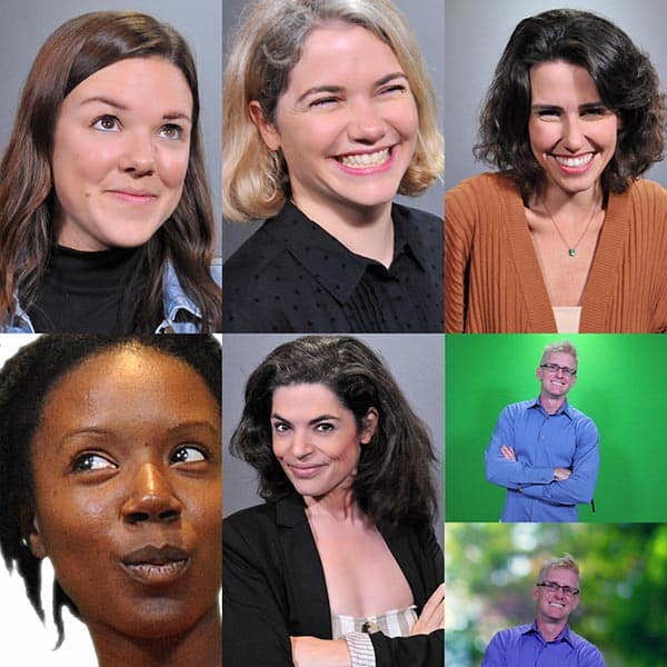 Baltimore coporate headshot photography Baltimore green screen photography headshot collage