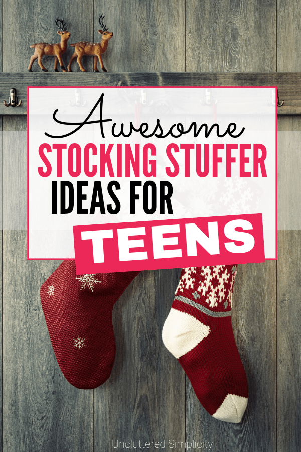 Stocking Stuffer Ideas For Teens: huge list of inexpensive gifts for teens