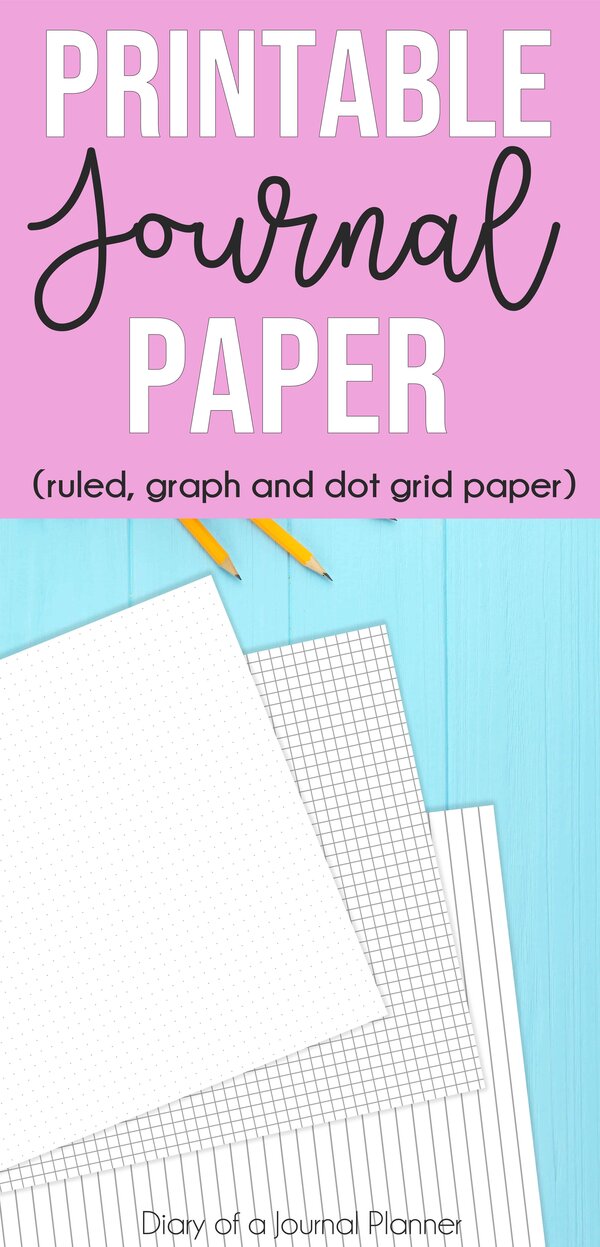 Printable Journal Paper Template 9