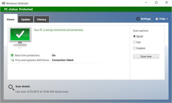 5 ways to Enable/Disable the Windows Defender on Windows 10. 4 How to configure Windows Defender in Windows 10