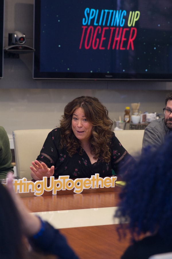 The series premiere of Splitting Up Together is tonight from 9:30-10:00 p.m. EDT on The ABC Television Network. I'm betting you've seen the hilarious commercial about this hilarious new show. Yes, it's as funny as it looks!