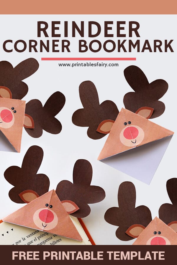 Reindeer Corner Bookmark