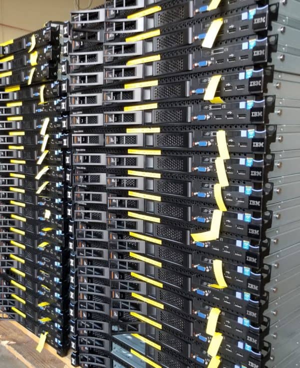 Servers at Switch in Las Vegas