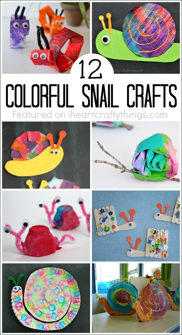 pix Snail Craft Preschool 12 colorful snail crafts for kids i