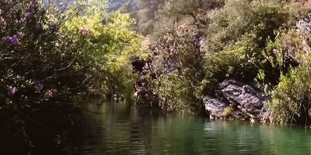 La Requena, Río Turón. El Burgo