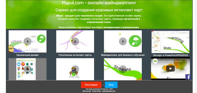 Программы для создания майндмэп - Mapul