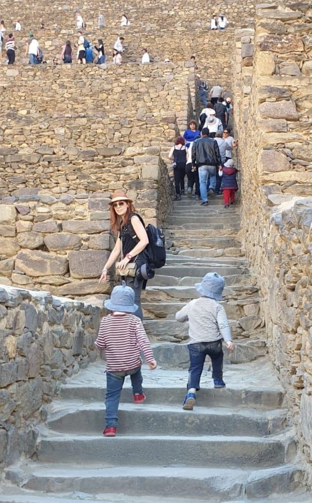 Ollantaytambo: going up