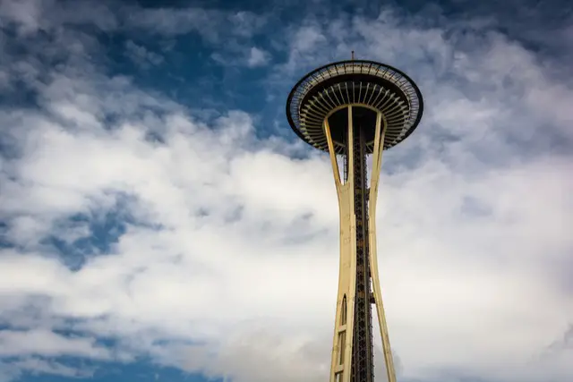 Space Needle tower in Seattle