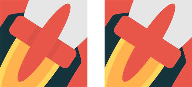 Comparativa de imagen original (izquierda) con procesada con ShortPixel (derecha)