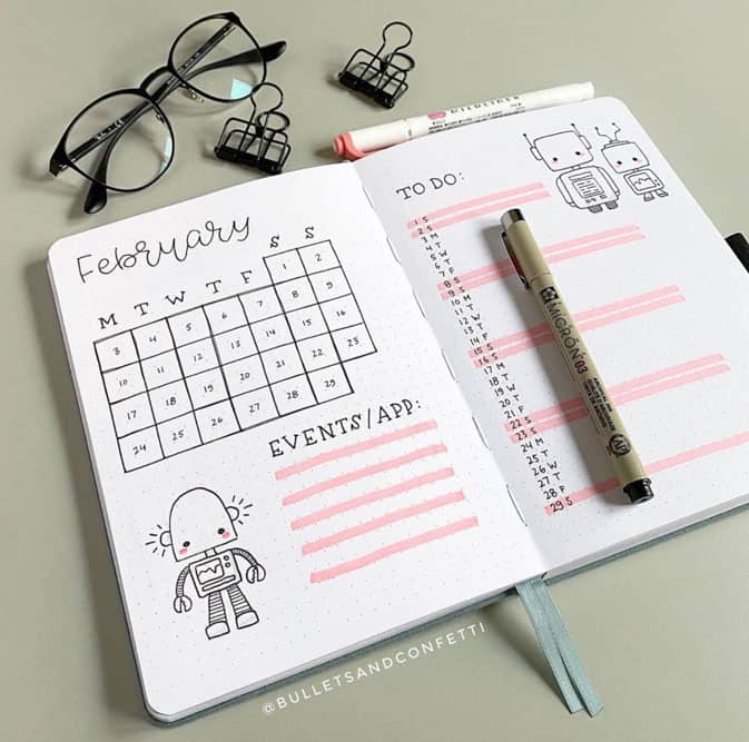 10 Viral Printable Bullet Journal To Do List