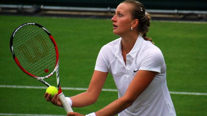Petra Kvitova advanced to the second round of the US Open 2019