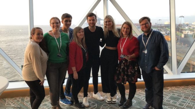 Ein Gruppenfoto zum Abschied. Foto: Erlebnis Bremerhaven